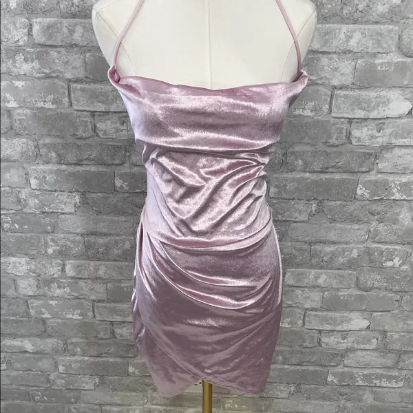 Lucy in the Sky Love Affair Velvet Dress - Image 2