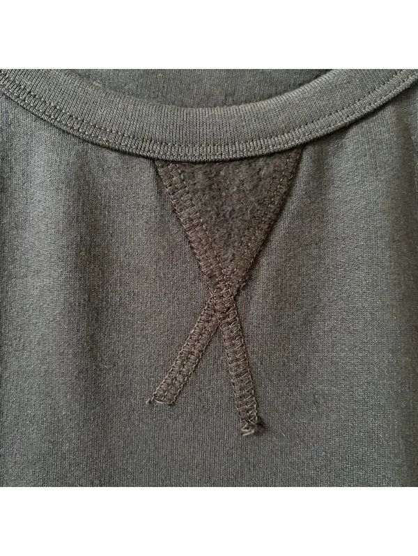 American Giant Crewneck Sweatshirt Size Medium Black Minimalist Casual Cotton - Image 3