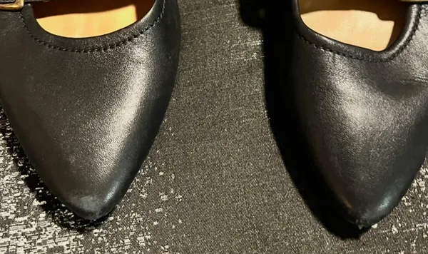 Womens sz 8.5 Vionic Elena Black Pointed Toe Slingback Mary Jane Flats - Image 11