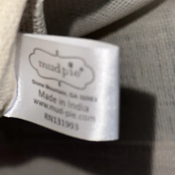 NWOT Mudpie Brand “BRIDE” Tote with Leather Straps - Image 7
