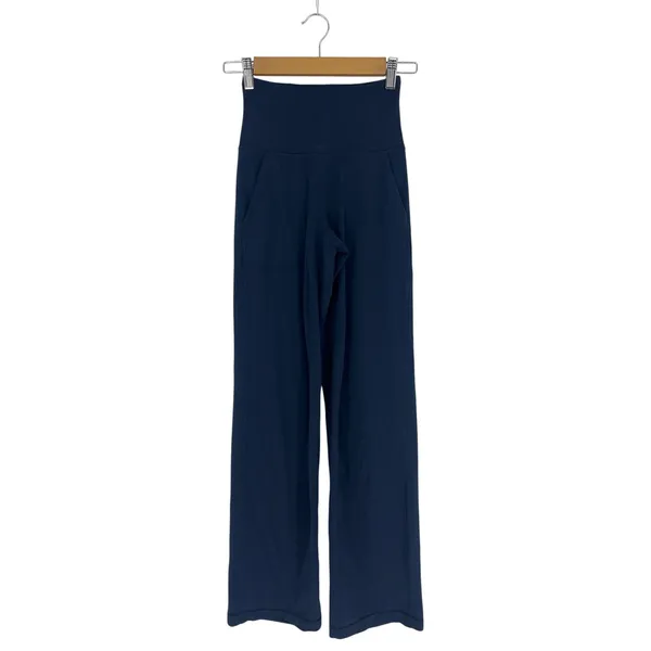 Lululemon Align High-Rise Wide-Leg Pant 31 True Navy Size 0 Nulu - Image 2