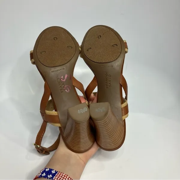 Franco‎ Sarto Greet Strappy heeled sandals size 10 - Image 7