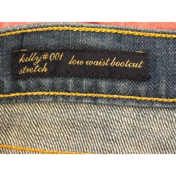 Citizens of Humanity Kelly 001 Low Rise Bootcut Jeans Blue Size‎ 29 USA Y2K Crop - Image 3