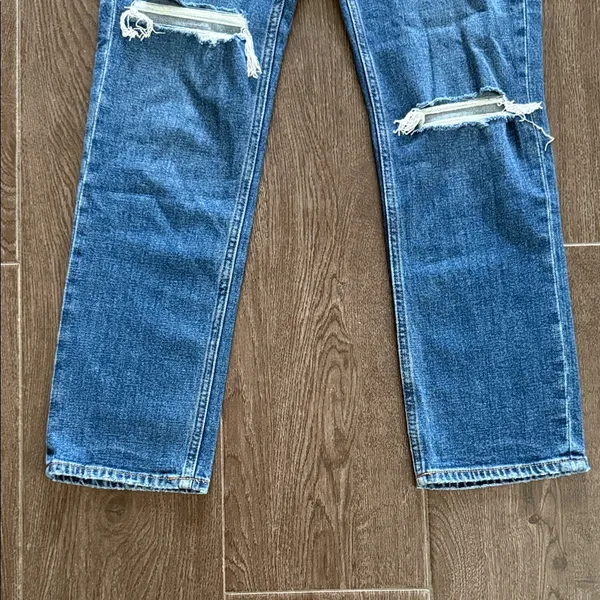 Abercrombie & Fitch Ankle Striaght Jeans - Image 5