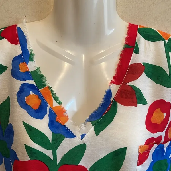 JODIFL Colorful Floral Blouse - Image 8