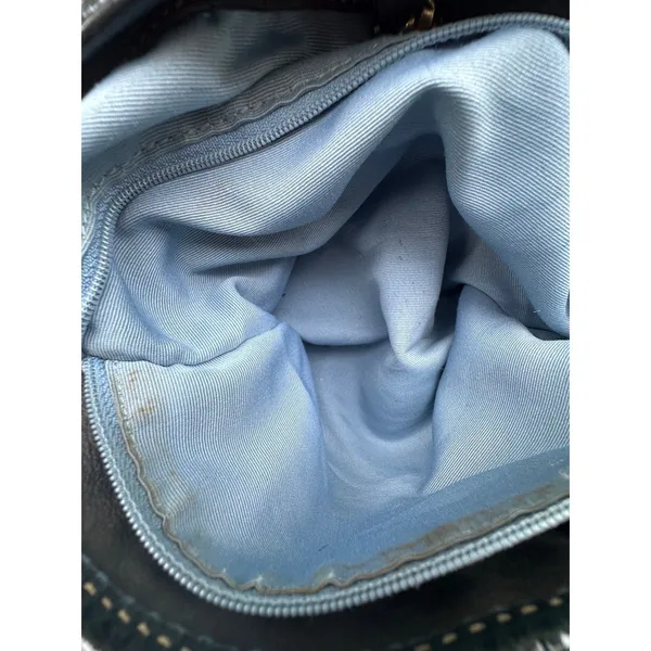 Vintage Y2K Coach B05K-2183 Denim Signature C Monogram Hobo Shoulder Bag - Image 7
