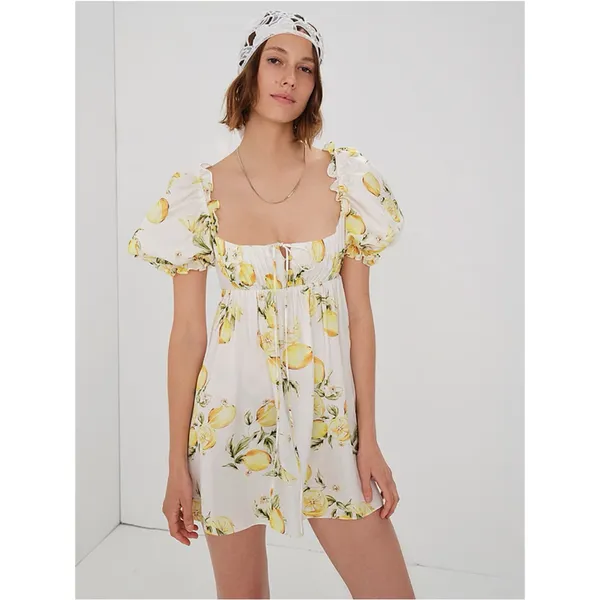 For Love & Lemons | Victoria Secret Serafina Mini Dress‎ XS $229 - Image 2