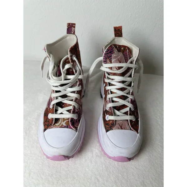 CONVERSE Run Star Hike Tropical Florals Jungle Shoes Boots 5.5M/7W Unisex - Image 3