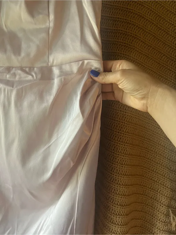 Crystal Doll White Spaghetti-Strap Mini Dress - Image 3