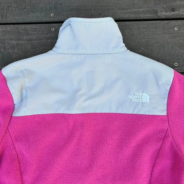 Hot Pink The North Face Fleece Denali Fleece Jacket Zip Up Jacket - Image 5
