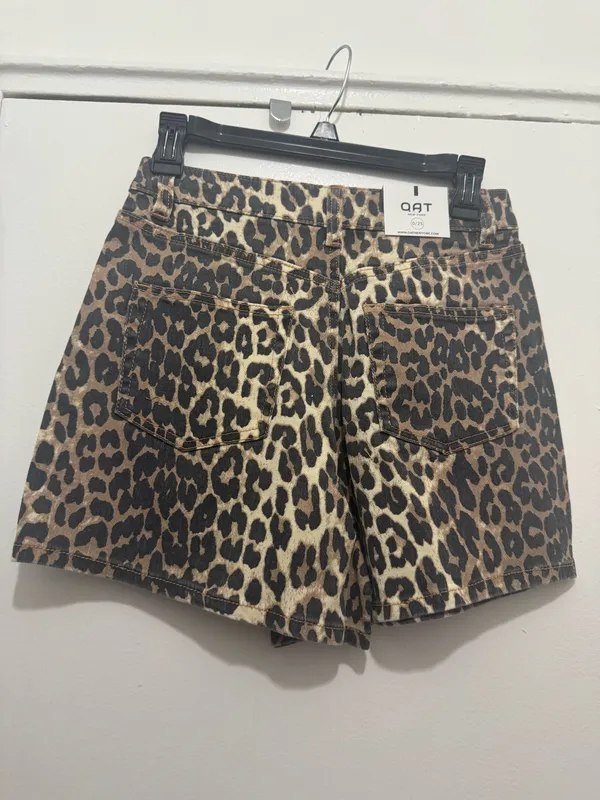 OAT NEW YORK Leopard Print Shorts size 25 - Image 6