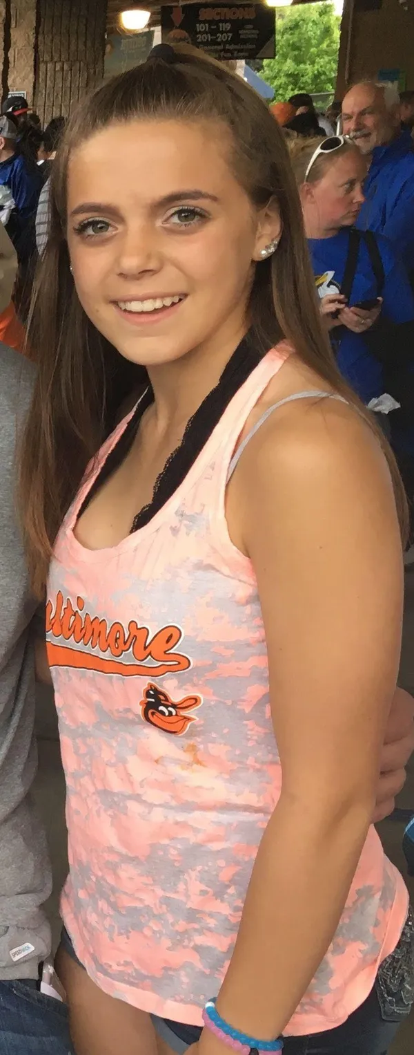 MLB Orioles Baseball Tank Top Orange - Image 2