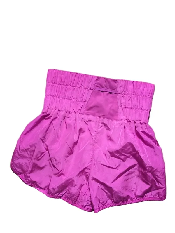 Free People High-Rise Smocked-Waist Running Shorts Size Small - Image 6