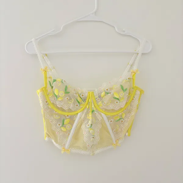 for love and lemons lemon daisy bustier - Image 2