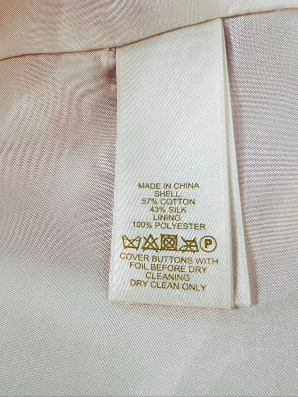 Kate Spade Orange White Plaid Tallulah Gingham Silk Blend Sleeveless Dress Sz 6 - Image 8