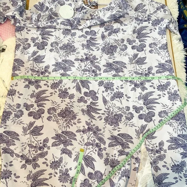 Hill House The Simone Maxi Dress in Lilac Tonal Floral Size XL - Image 10