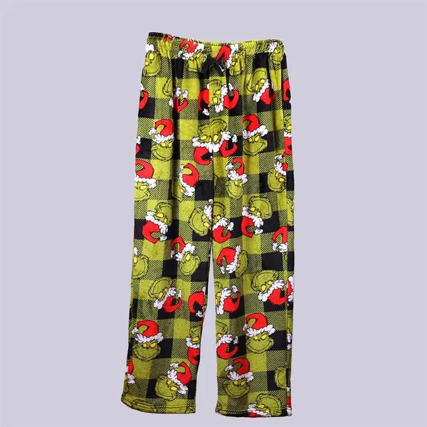 Christmas grinch lounge pajama pants - Image 2