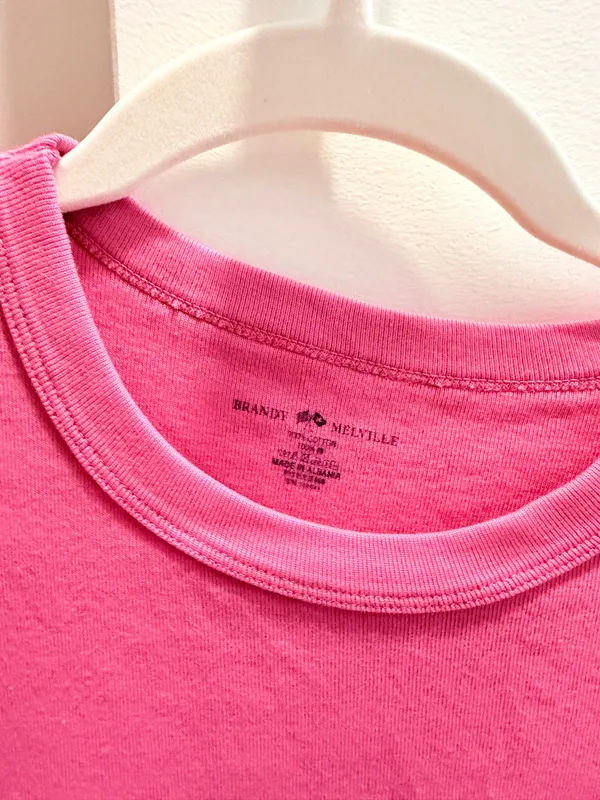 Pink Brandy Melville Top - Image 2