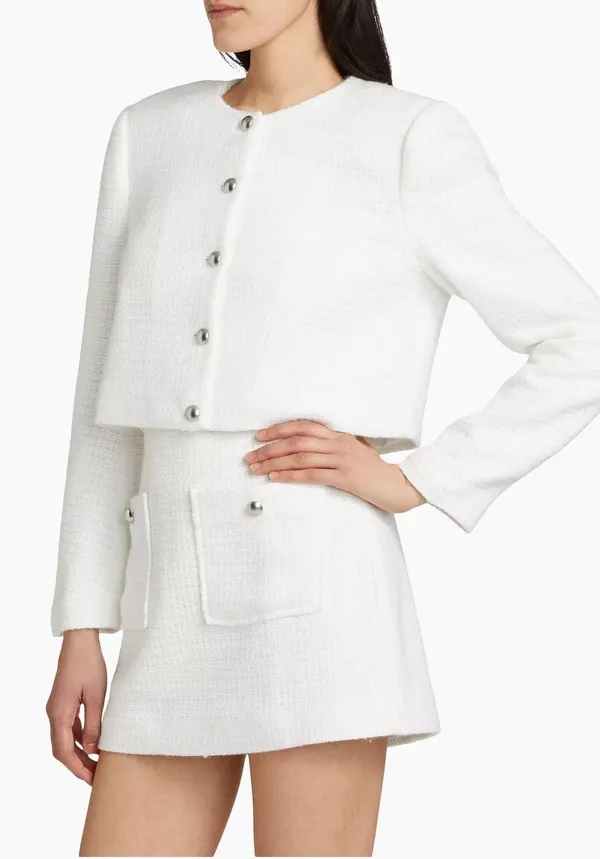 Reformation Tweed Jacket - Image 7