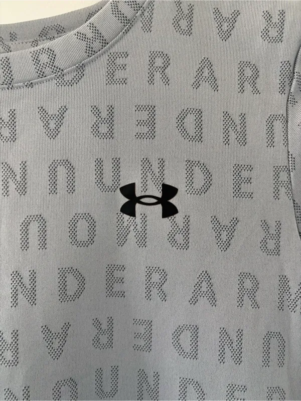 Under Armour Gray Athletic T-shirt - Image 2
