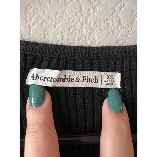 Abercrombie LuxeLoft Wrap Sweater Bodysuit Long Sleeve - Image 3