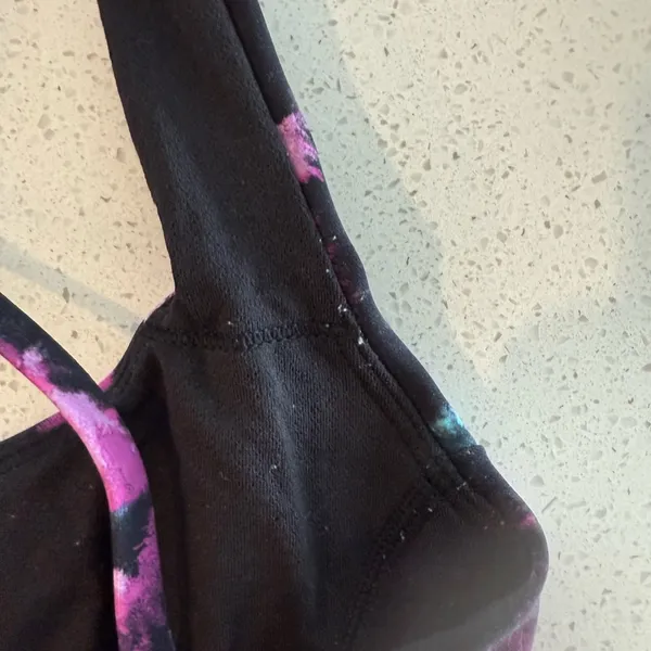 Patterned LuLu Lemon Sports Bra - Image 3