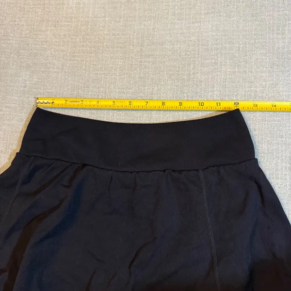 Fabletics Black Athletic‎ Skort Skirt Activewear Tennis Golf Gym Workout - Image 4
