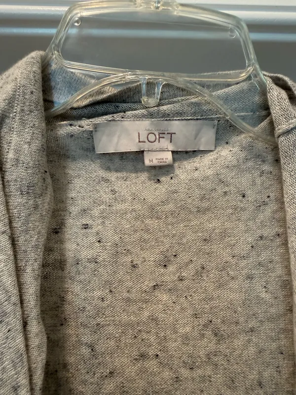 The Loft Striped Open-Front Women's Sweater Cardigan - Image 3