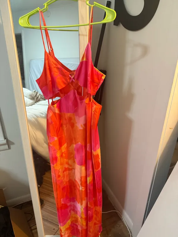 Fortunate One Maxi Dress Pink - Image 2