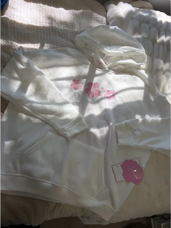 Coastal Floral Hoodie - Image 2