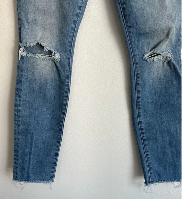 MOTHER Denim The Stunner Ankle Fray Hit The Jackpot - Image 5