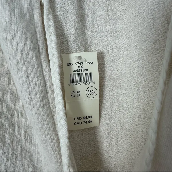 Aerie Women’s Ivory Beige Oversized Sweater Tunic XS NWT - Image 4