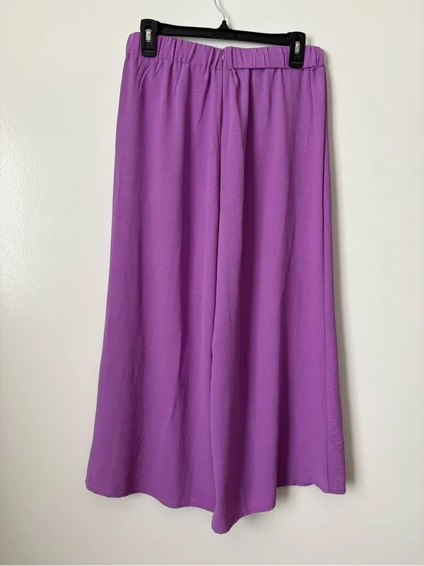 Roy & Lamp Purple Top - Bright Lilac Tee - Image 3
