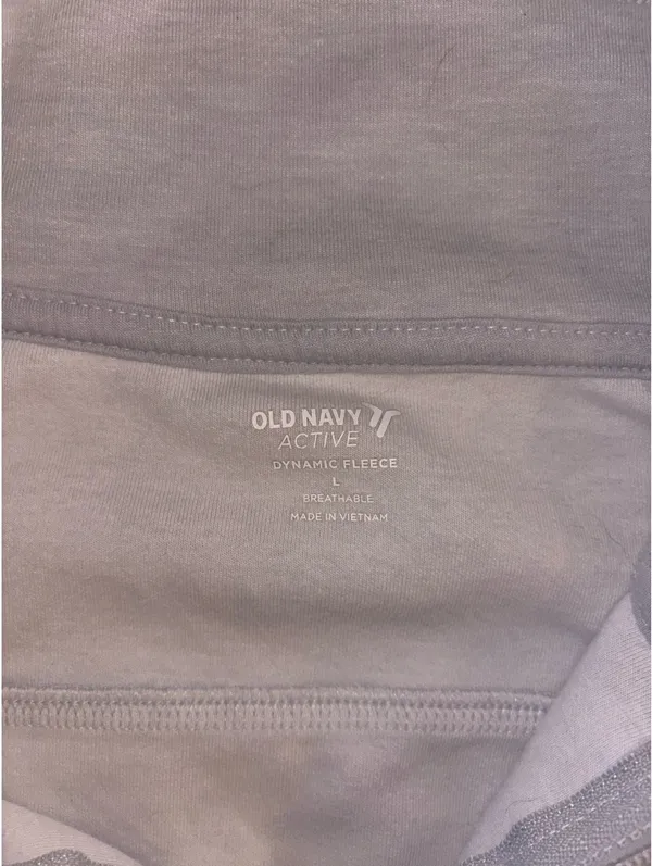 Old Navy Light gray quarter zip sweatshirt - Image 2