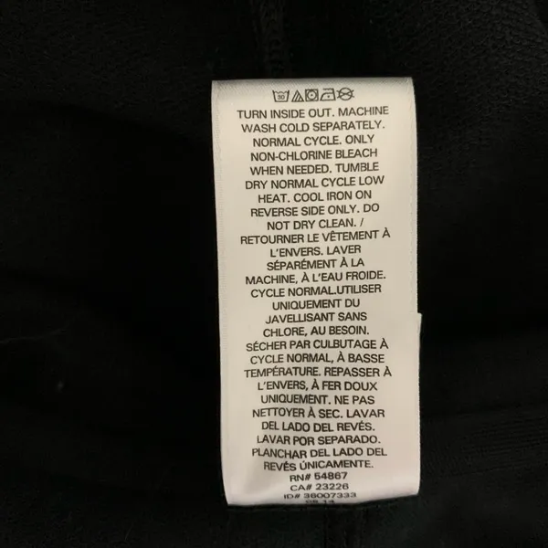 Victoria's Secret VSX Sport Faux Leather Moto Jacket women's size Large - Image 6
