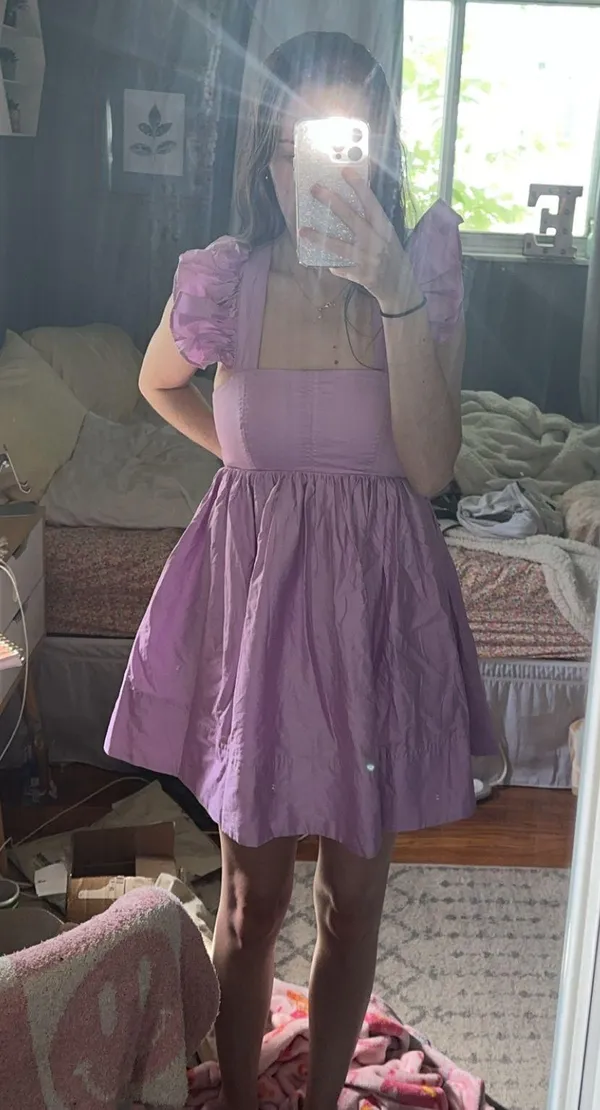 Vici Lavender Dress - Image 3