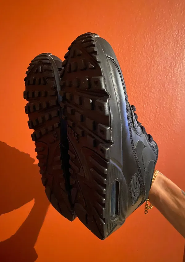 Nike Air Max 90 GS ‘Black Grey’ - Image 6