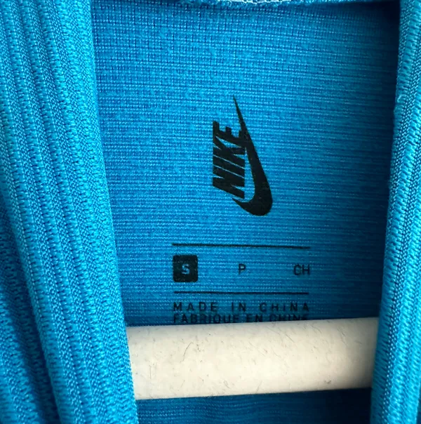 Nike Blue Long Sleeve Dri-Fit Top - Image 3