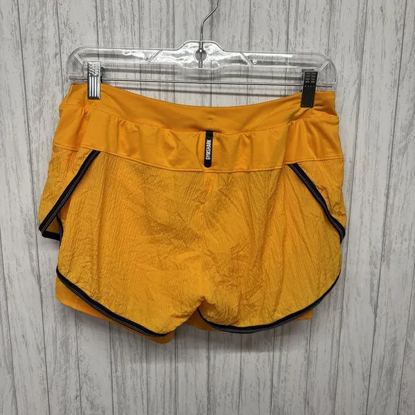 Womens Size M Gymshark Gold Gym Shorts EUC - Image 3