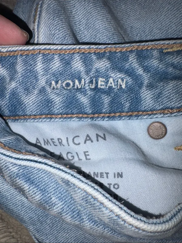American Eagle Mom Jeans, 4 Long - Image 5