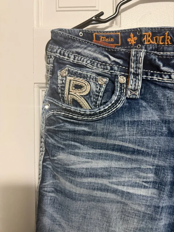 Rock Revival Maia Easy Ankle Skinny Stretch Jean Size 29. - Image 3
