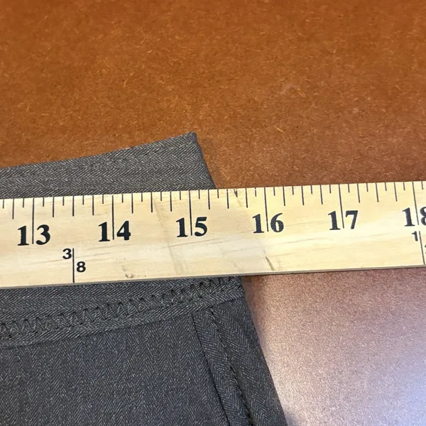 Athleta Skirt Womens 4‎ Brown Snap Button Skirt Zipper Pocket - Image 6
