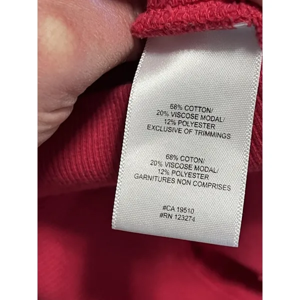 Lole Pink Hooded‎ Zip Up Moisture Wicking Jacket Size Large Athletic Preppy City - Image 14
