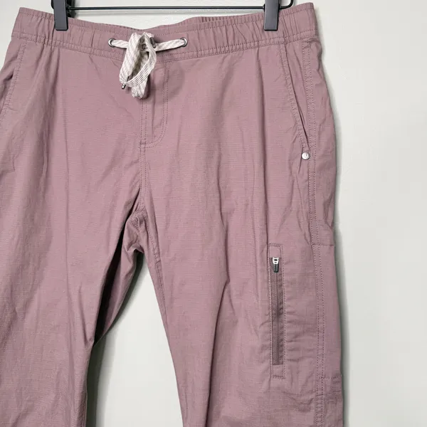 Vuori Ripstop Drawstring Pants Pink Purple Outdoors Women’s Size Medium - Image 5