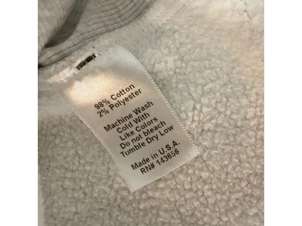 JOAH BROWN Pearl Grey French Terry Lounge Set Cropped Hoodie Joggers - Image 9