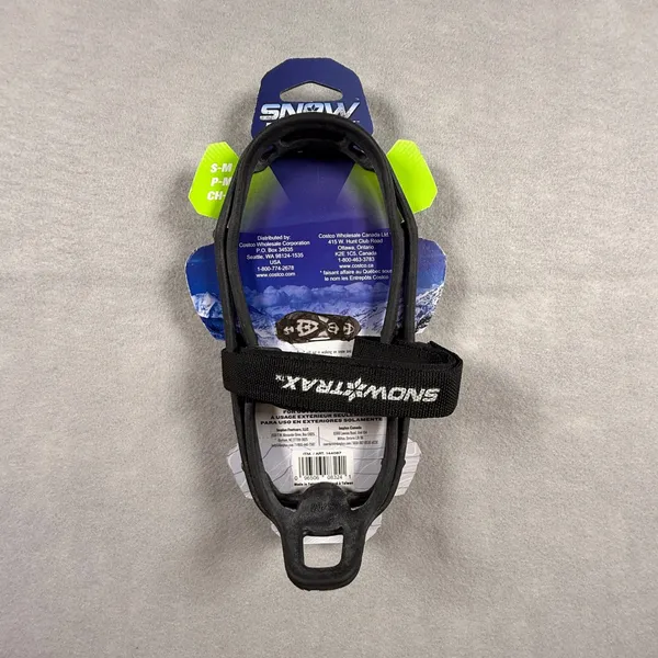 Yaktrax Snow Trax Ice Cleats Tungsten Carbide Spikes Small Medium Black 144087 - Image 2