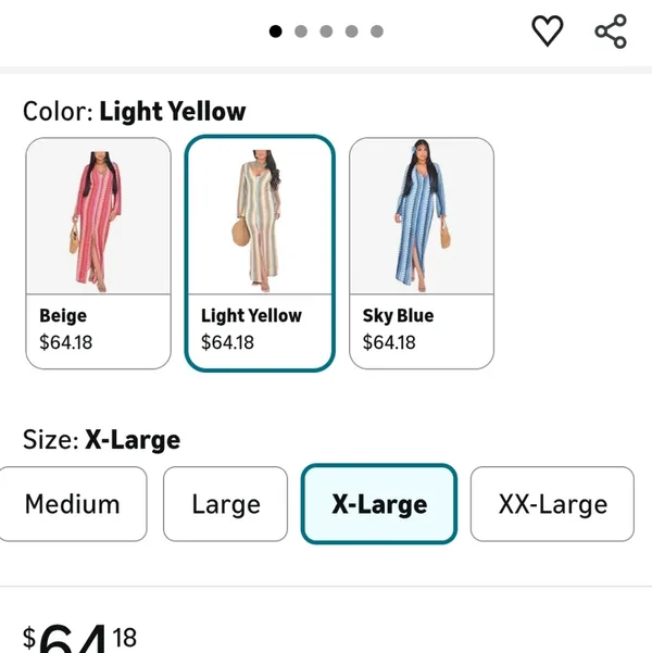 Crochet Maxi Dress with Long Sleeves Sizr XL Bell Sleeves New - Image 3