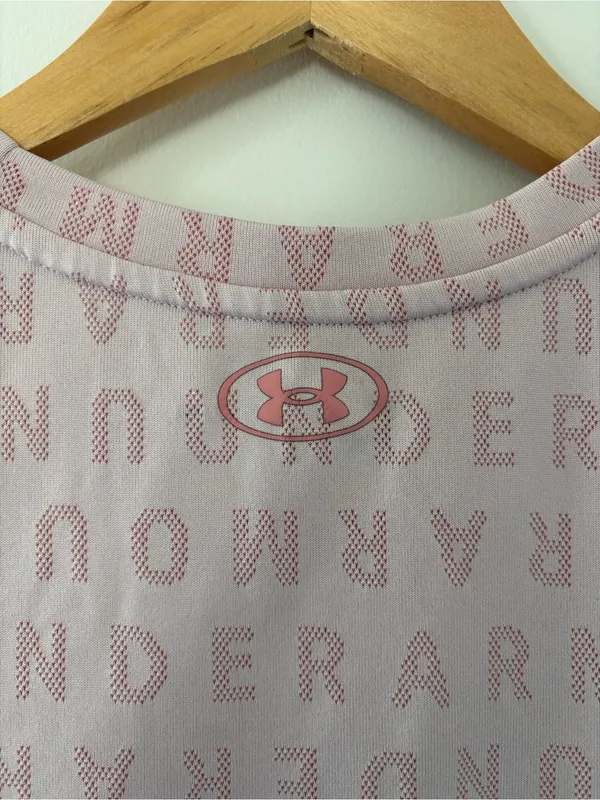 Under Armour Pink Athletic T-shirt - Image 5