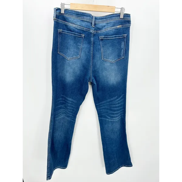 Kancan Estilo Bootcut High Rise Button Fly Jeans Women's Size 31‎ - Image 2