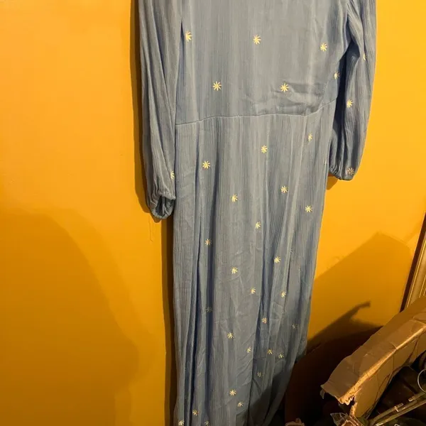 Brass‎ & roe medium blue maxi dress Blue - Image 10
